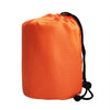 PE Thermal Insulation Portable Emergency Sleeping Bag Orange Outdoor First Aid Earthquake Manufacturer Quick Release