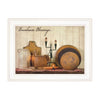 Farmhouse Blessings 2 White Framed Print Kitchen Wall Art