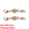 Louleur Magnetic Clasps for Jewelry Making DIY Bracelet Necklace Magnet Clasp Connector Buckle Fasteners Accessories Wholesale
