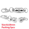 Louleur Magnetic Clasps for Jewelry Making DIY Bracelet Necklace Magnet Clasp Connector Buckle Fasteners Accessories Wholesale