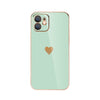 Rugged plating lens protective case for iPhone
