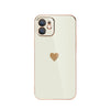 Rugged plating lens protective case for iPhone