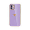 Rugged plating lens protective case for iPhone