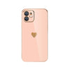 Rugged plating lens protective case for iPhone