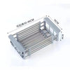 Stainless Steel Kitchen Sink Drain Rack Extendable Dish Drying Rack Drain Basket Fruit Vegetable Washing Drainer Storage Rack