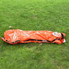 PE Thermal Insulation Portable Emergency Sleeping Bag Orange Outdoor First Aid Earthquake Manufacturer Quick Release