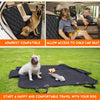 Premium Waterproof Dog Car Seat Cover - Non-Slip Back Seat Protector for Pets, Compatible with Most Cars, Trucks, and SUVs - Black